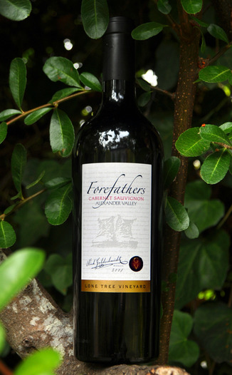 Forefathers Wines 2008 Lone Tree Vineyard Cabernet Sauvignon 750ml Wine Bottle