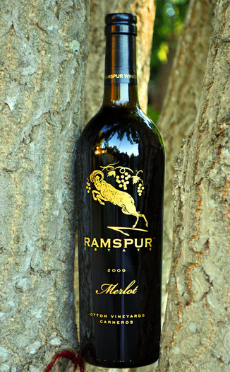 Ramspur Winery 2009 Carneros Merlot 750ml Wine Bottle