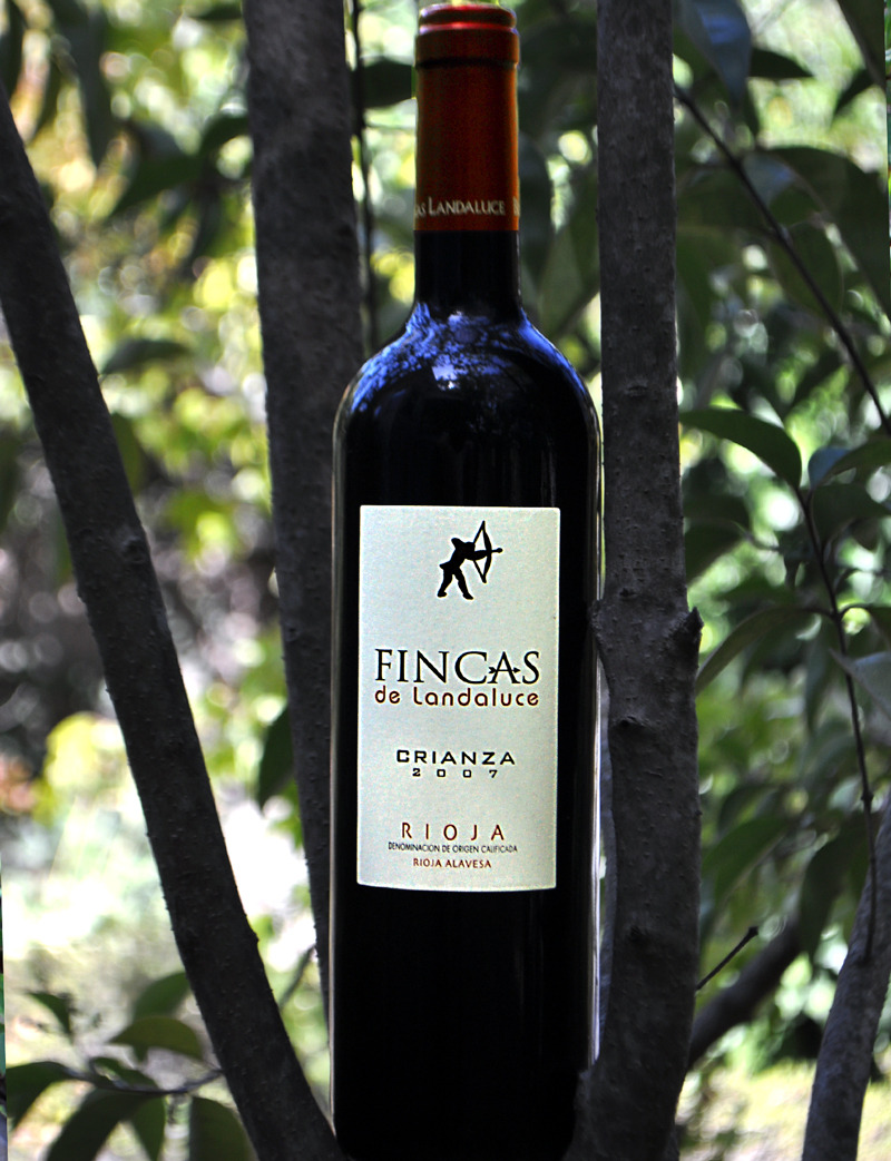 Landaluce 2007 Fincas de Landaluce Crianza Rioja Tempranillo 750ml Wine Bottle