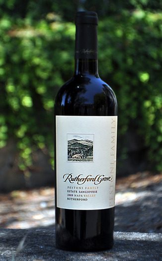 Rutherford Grove 2009 Estate Sangiovese 750ml Wine Bottle
