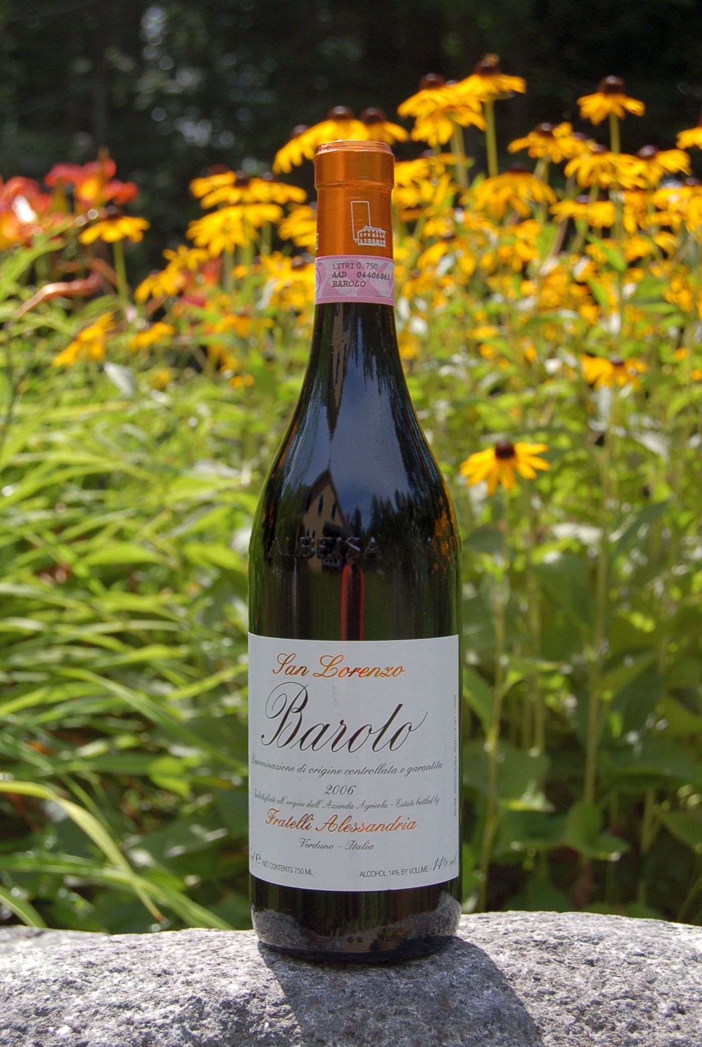 Fratelli Alessandria 2006 Barolo San Lorenzo DOCG 750ml Wine Bottle