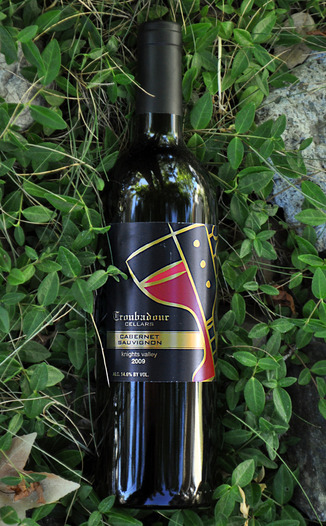 Troubadour Cellars 2009 Knights Valley Cabernet Sauvignon 750ml Wine Bottle