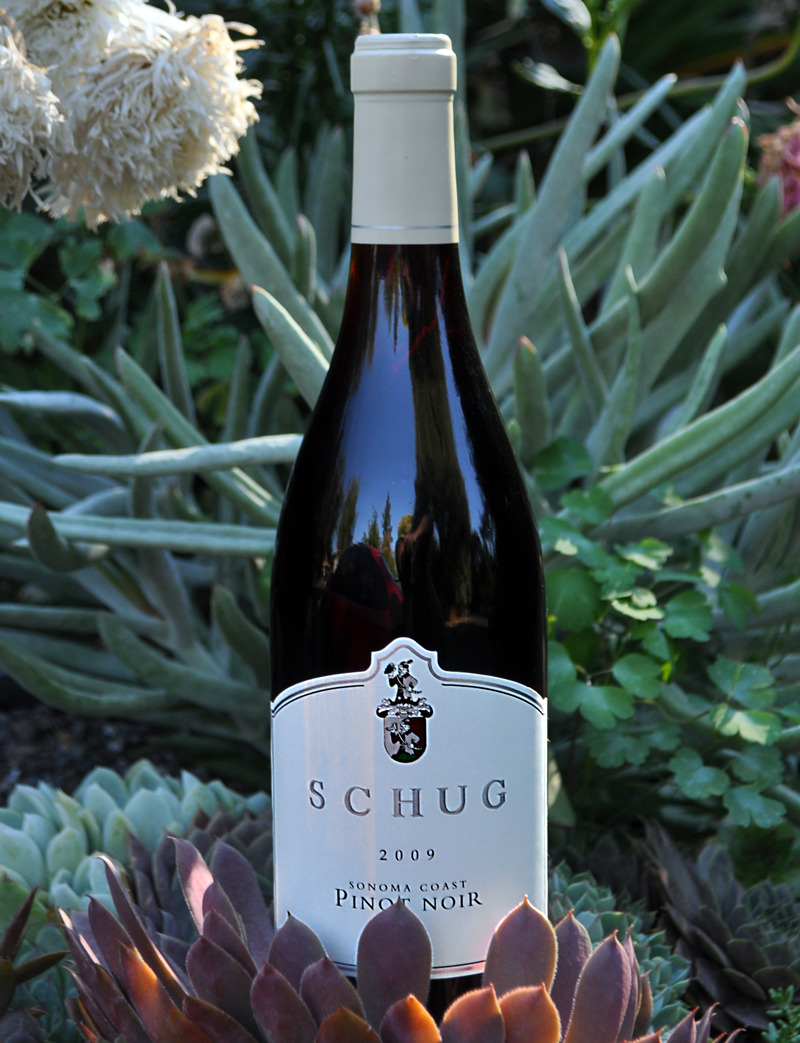 Schug Carneros Estate 2009 Sonoma Coast Pinot Noir 750ml Wine Bottle