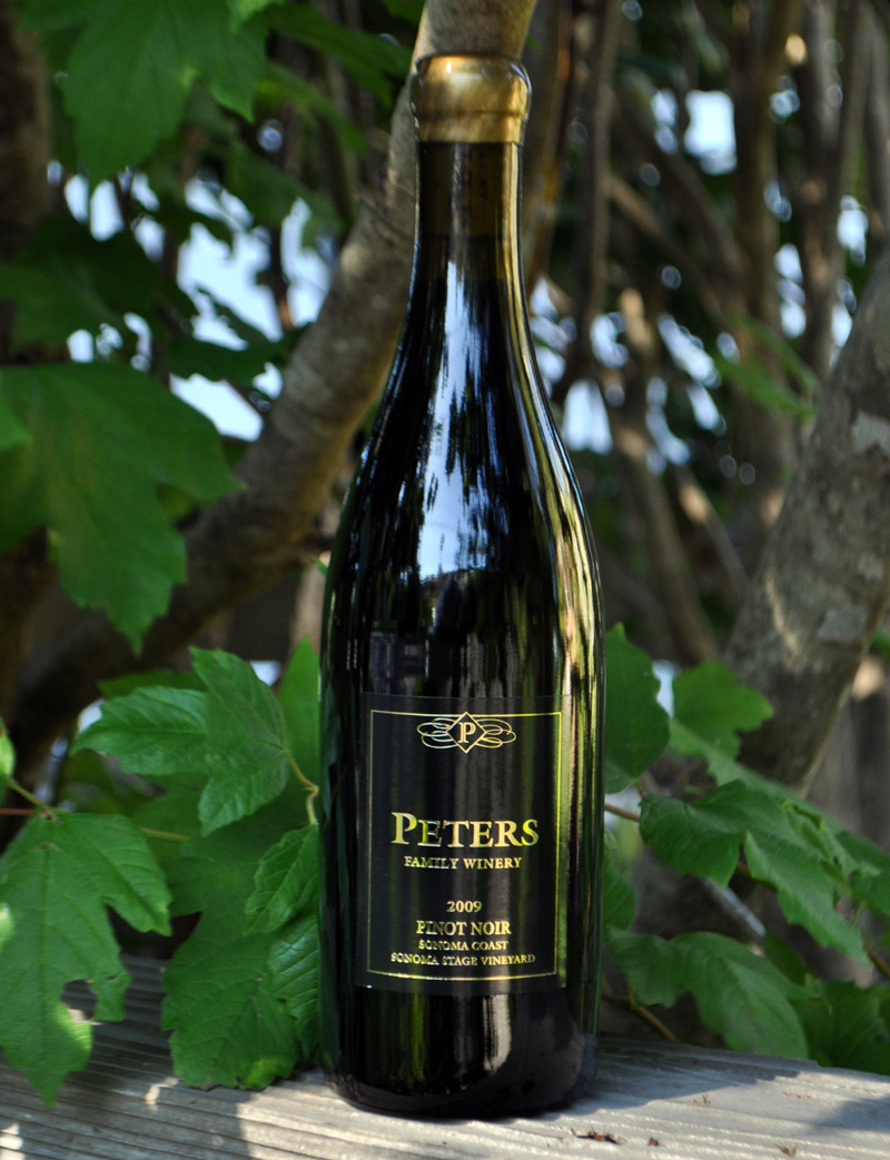 Peters Family Winery 2009 Pinot Noir 750ml Wine Bottle