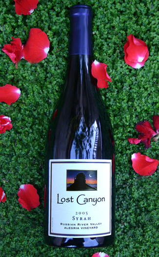 Lost Canyon Winery 2005 Syrah Russian River Valley 750ml Wine Bottle