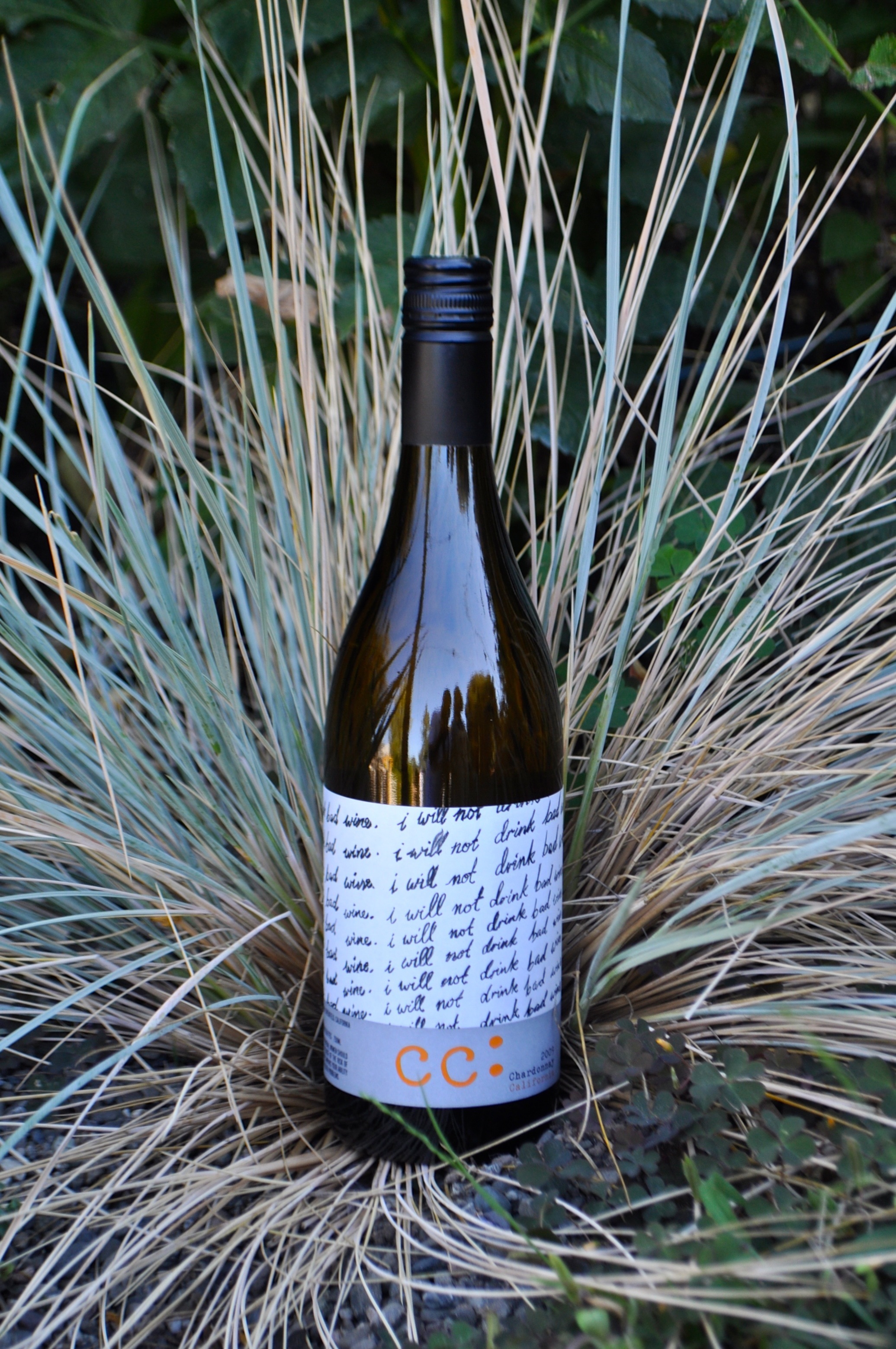 CC Wines 2009 Chardonnay 750ml Wine Bottle