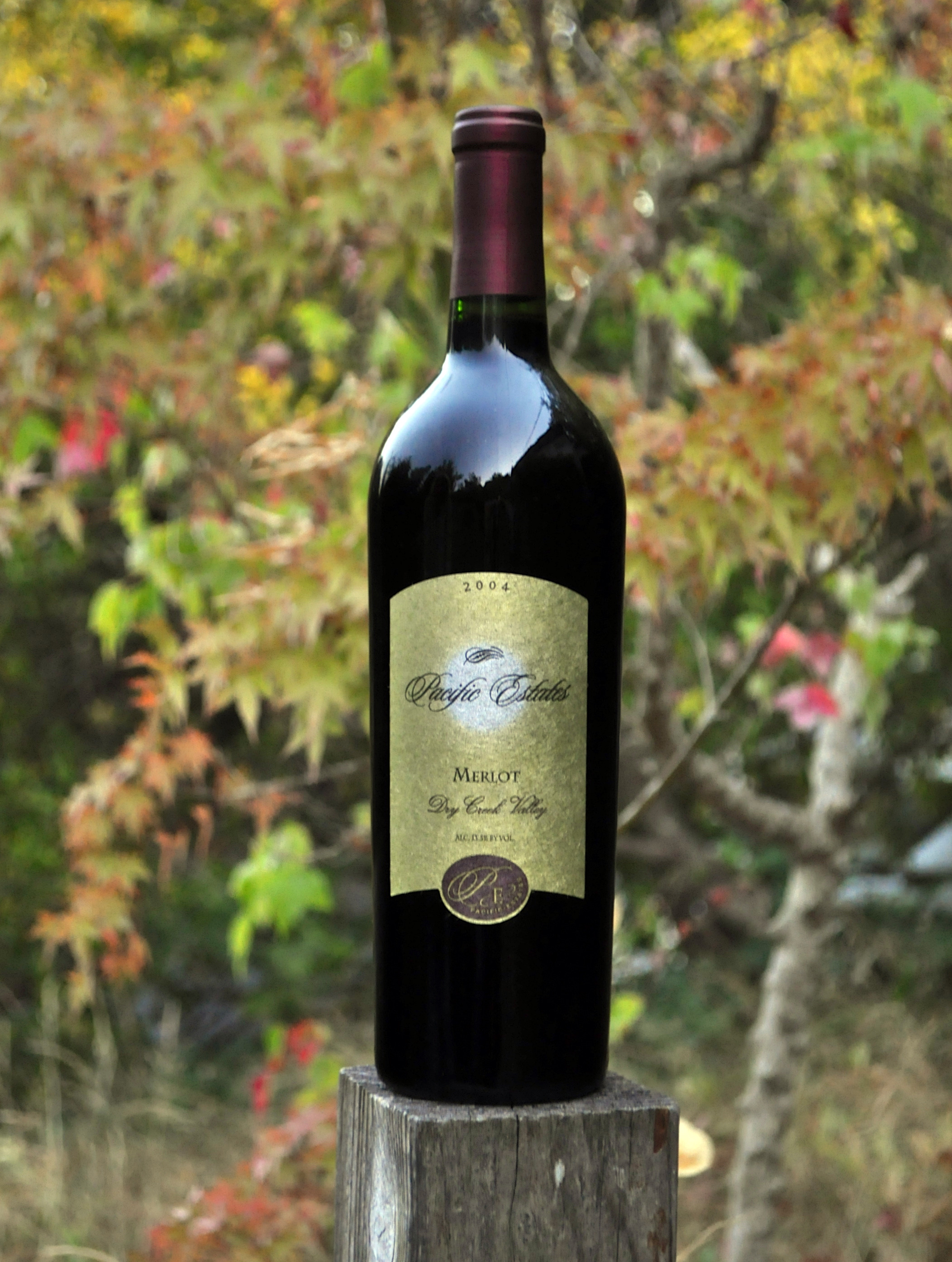 Pierre Chainier 2004 Dry Creek Valley Merlot 750ml Wine Bottle