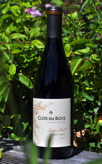 Clos du Bois 2007 Sonoma Reserve Pinot Noir 750ml Wine Bottle