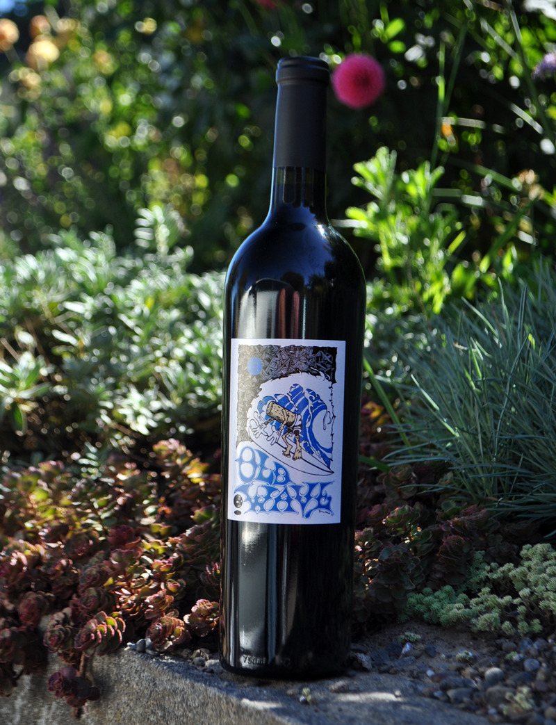 Random Ridge 2009 Old Wave Old Vine Zinfandel 750ml Wine Bottle