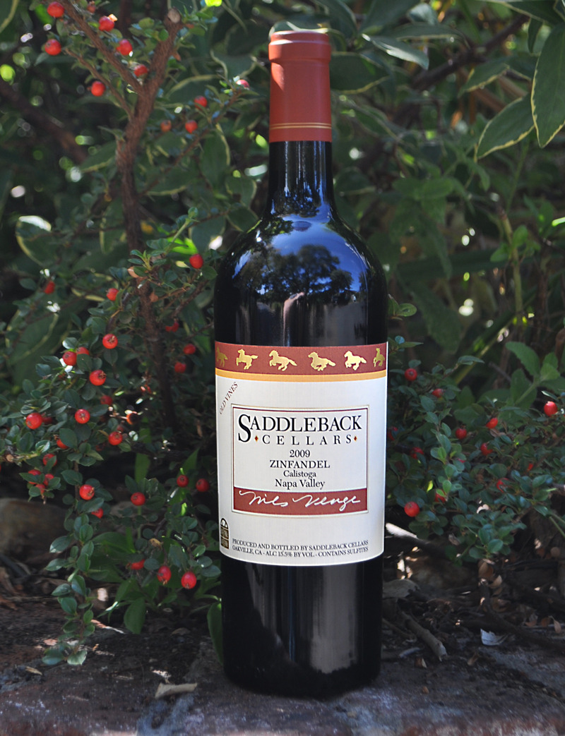 Saddleback Cellars 2009 Zinfandel - Napa Valley 750ml Wine Bottle