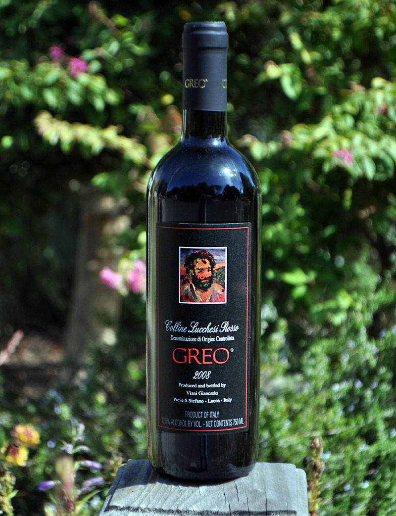 Greo 2008 Colline Lucchese Rosso D.O.C. 750ml Wine Bottle