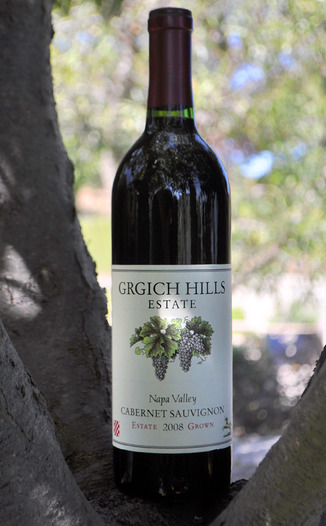 Grgich Hills Estate 2008 Cabernet Sauvignon 750ml Wine Bottle