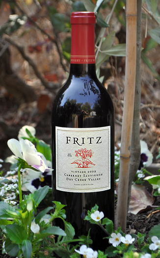 Fritz Underground Winery 2009 Fritz Cabernet Sauvignon 750ml Wine Bottle