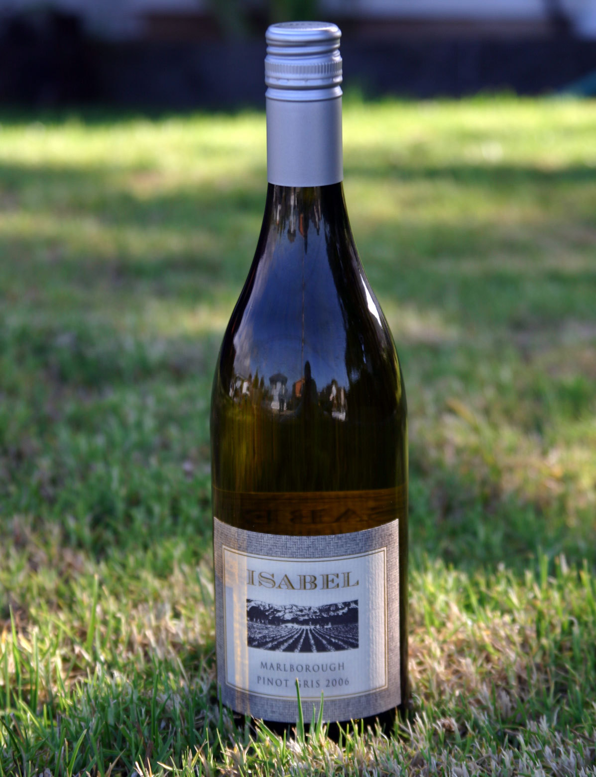 Isabel 2006 Pinot Gris 750ml Wine Bottle