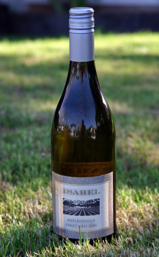 Isabel 2006 Pinot Gris 750ml Wine Bottle