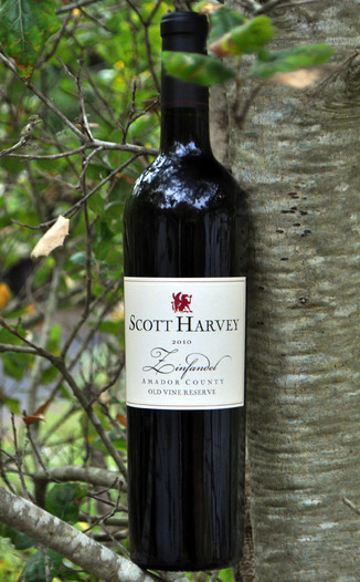 Scott Harvey Wines 2010 Old Vine Reserve Zinfandel 750ml Wine Bottle