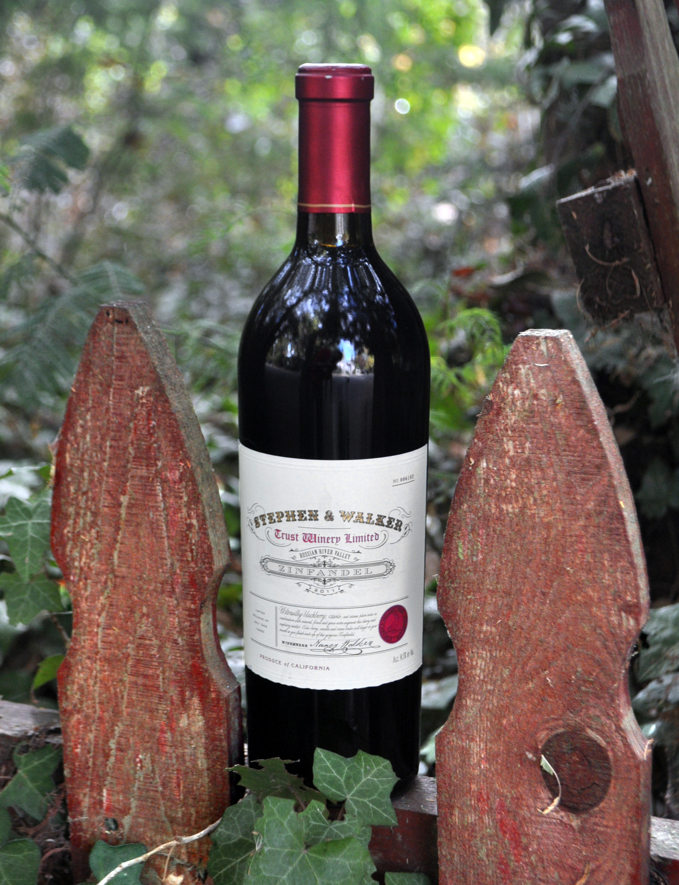 Stephen & Walker 2011 Russian River Valley Zinfandel 750ml Wine Bottle