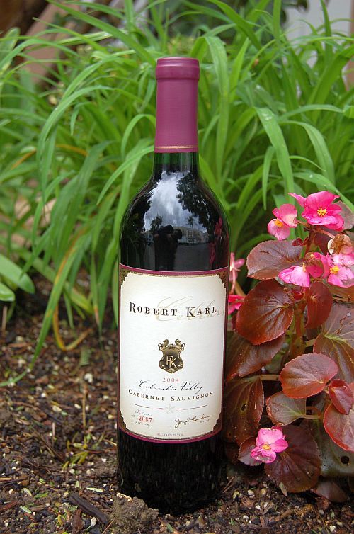 Robert  Karl Cellars 2004 Cabernet Sauvignon 750ml Wine Bottle