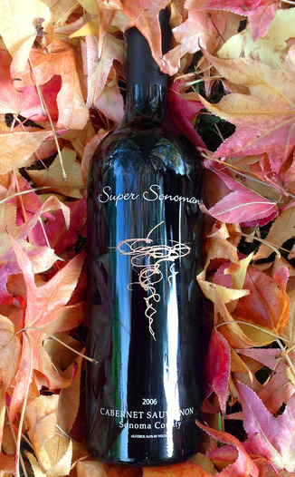 Super Sonoman 2006 Cabernet Sauvignon 750ml Wine Bottle