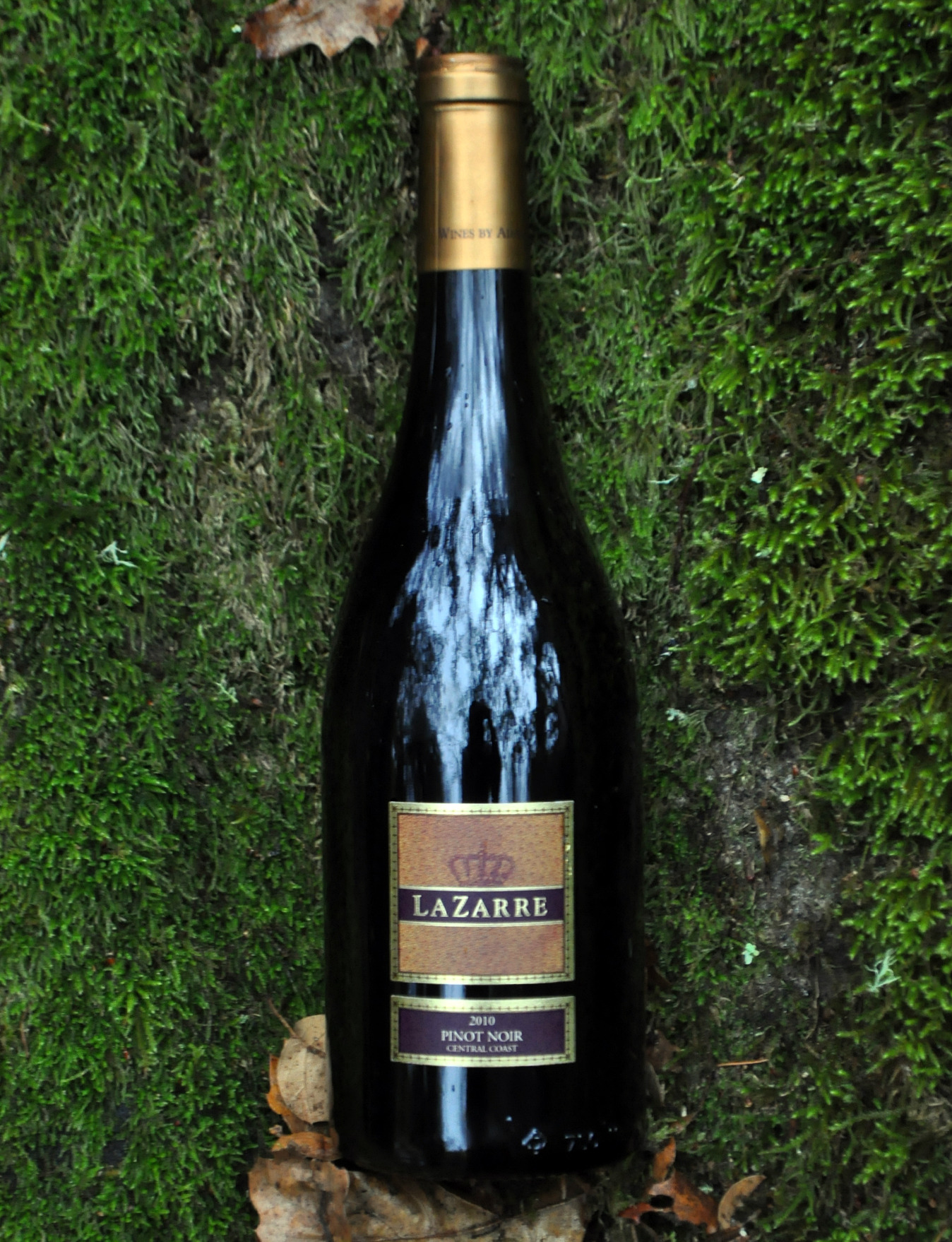 LaZarre Wines 2010 Central Coast Pinot Noir 750ml Wine Bottle