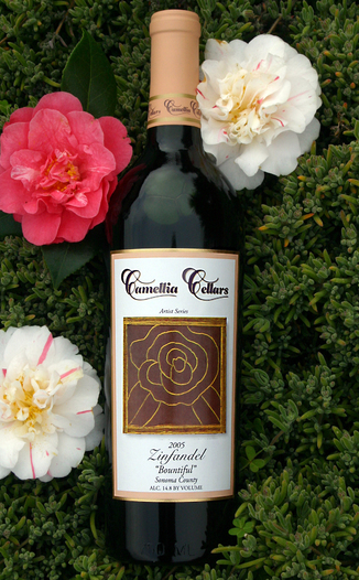 Camellia Cellars 2005 Zinfandel "Bountiful" 750ml Wine Bottle
