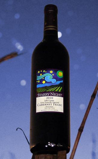 Starry Night Winery 2010 Cabernet Franc 750ml Wine Bottle