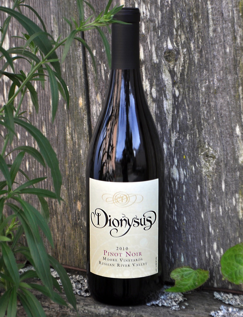 Dionysus Winery 2010 Russian River Valley Pinot Noir 750ml Wine Bottle