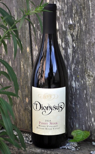 Dionysus Winery 2010 Russian River Valley Pinot Noir 750ml Wine Bottle