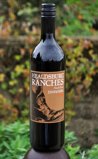 Healdsburg Ranches 2009 North Coast Zinfandel 750ml Wine Bottle