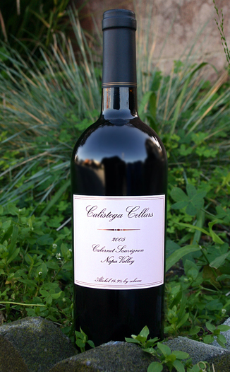 Calistoga Cellars 2005 Cabernet Sauvignon 750ml Wine Bottle