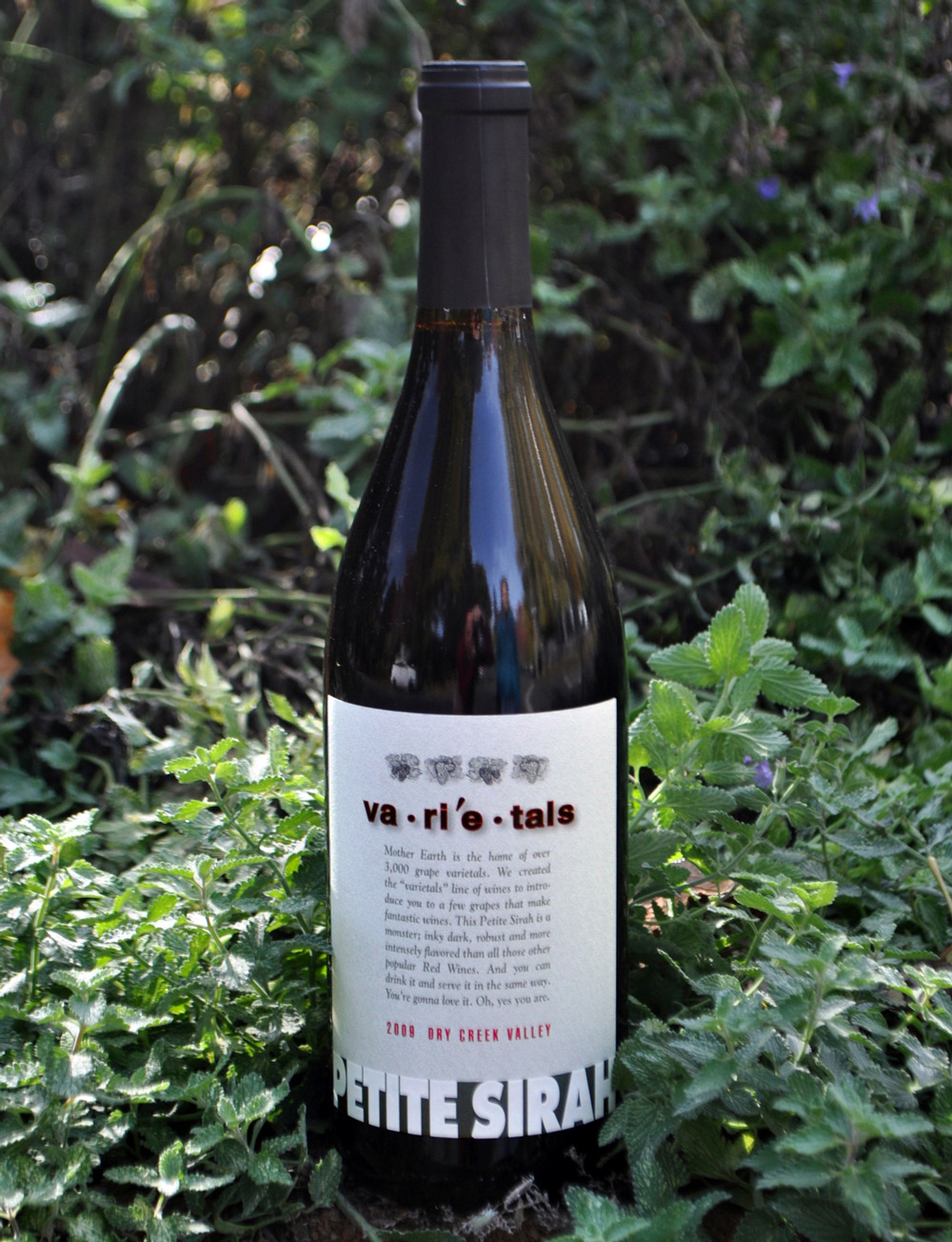Varietals 2009 Dry Creek Valley Petite Sirah 750ml Wine Bottle