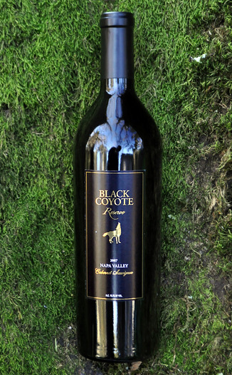 Black Coyote Wines 2007 Reserve Cabernet Sauvignon 750ml Wine Bottle