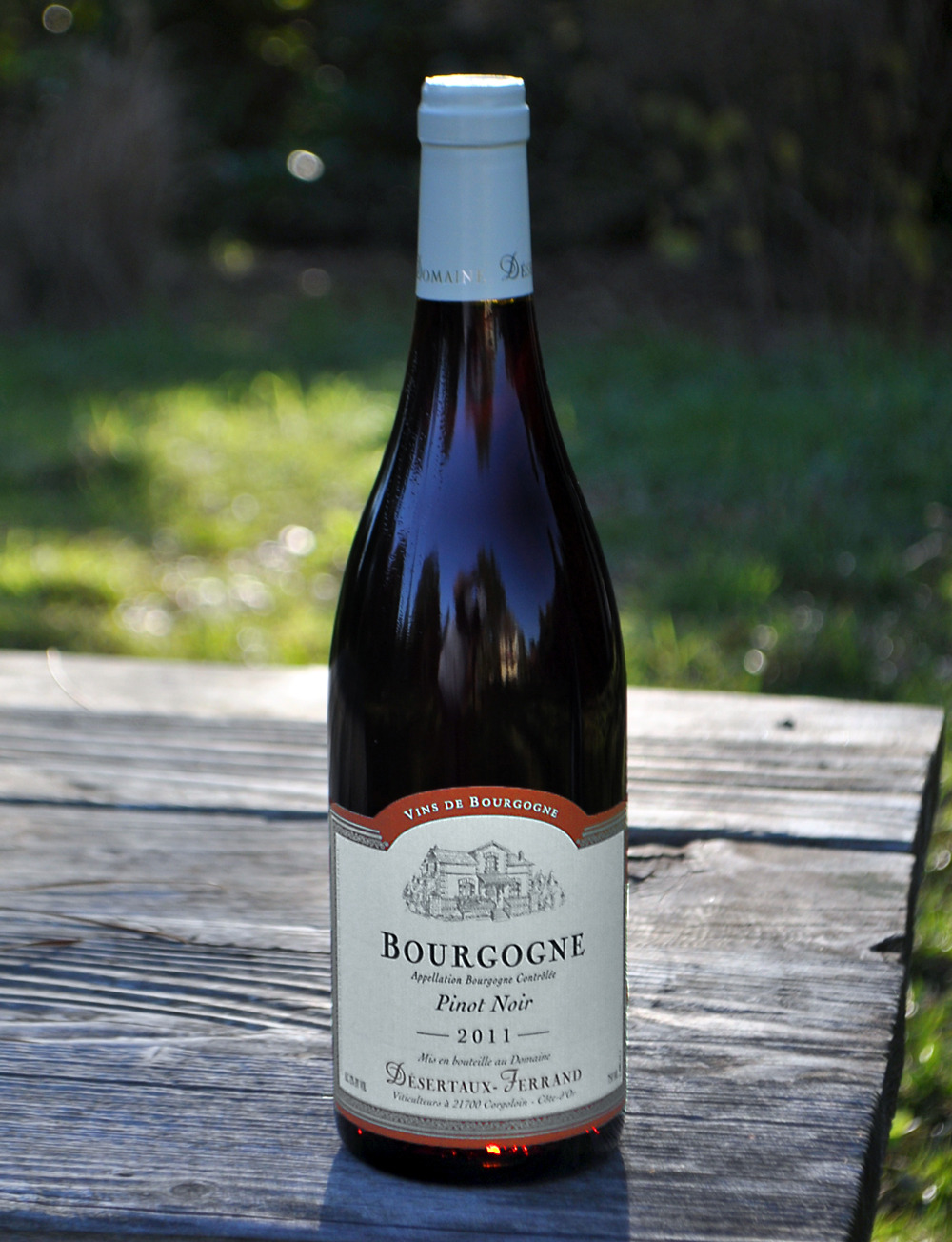 Domaine Deserataux Ferrand 2011 Bourgogne Rouge 750ml Wine Bottle