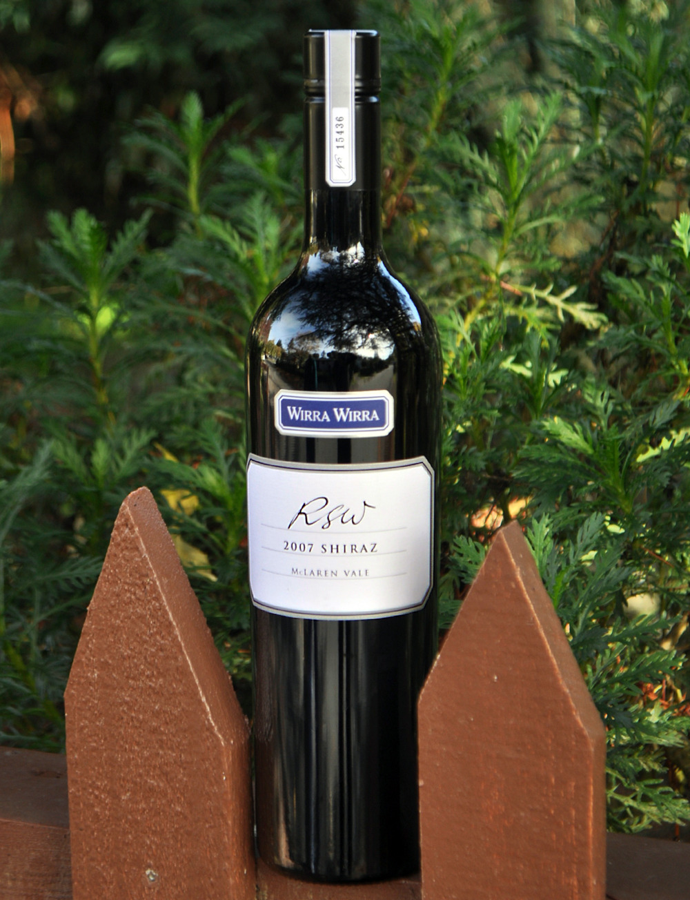 Wirra Wirra Vineyards 2007 RSW Shiraz 750ml Wine Bottle