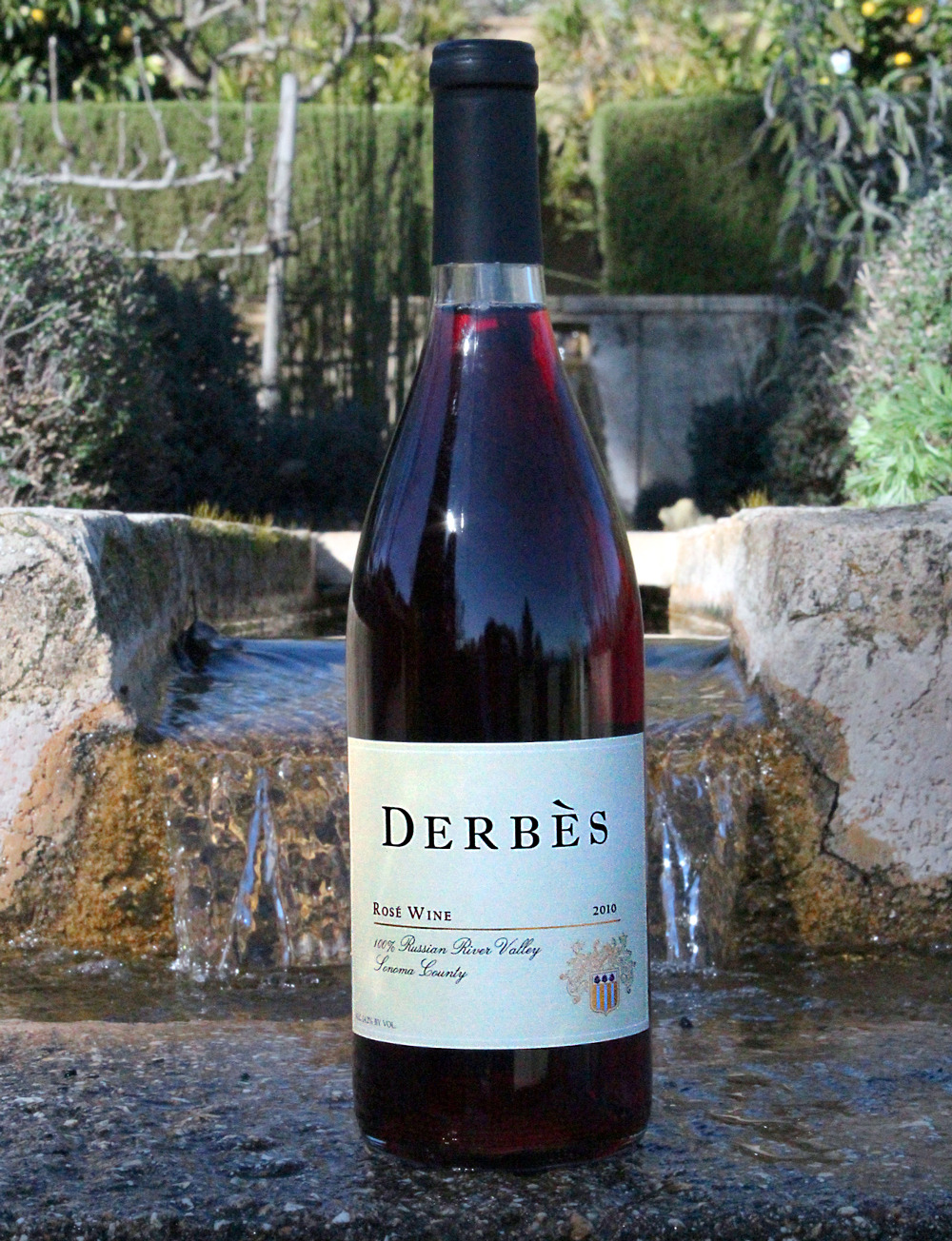Derbès Wines 2010 Russian River Valley Rosé 750ml Wine Bottle