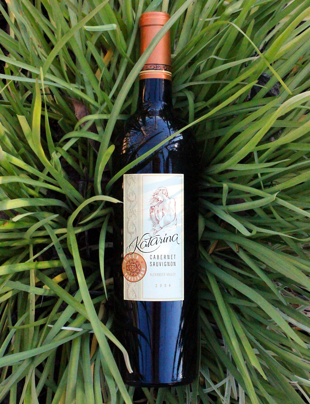 Katarina Wines 2004 Cabernet Sauvignon 750ml Wine Bottle