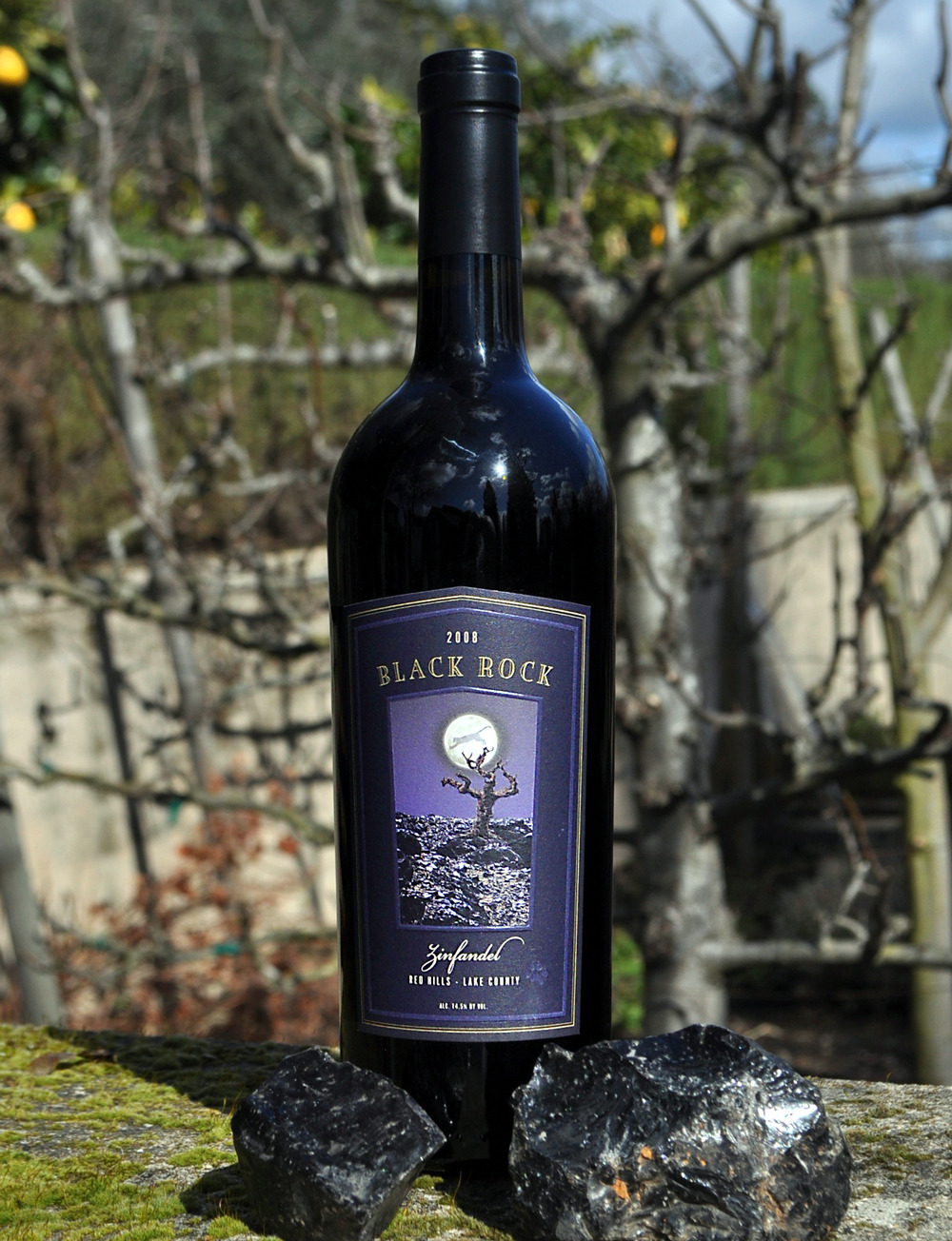 Cougar's Leap 2008 Black Rock Zinfandel 750ml Wine Bottle