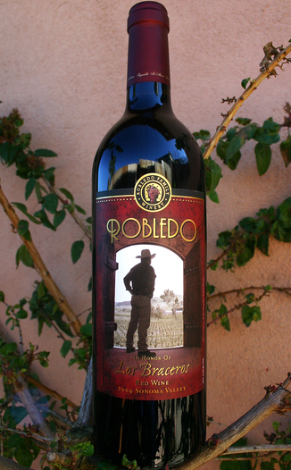 Robledo Family Winery 2004 Los Braceros 750ml Wine Bottle