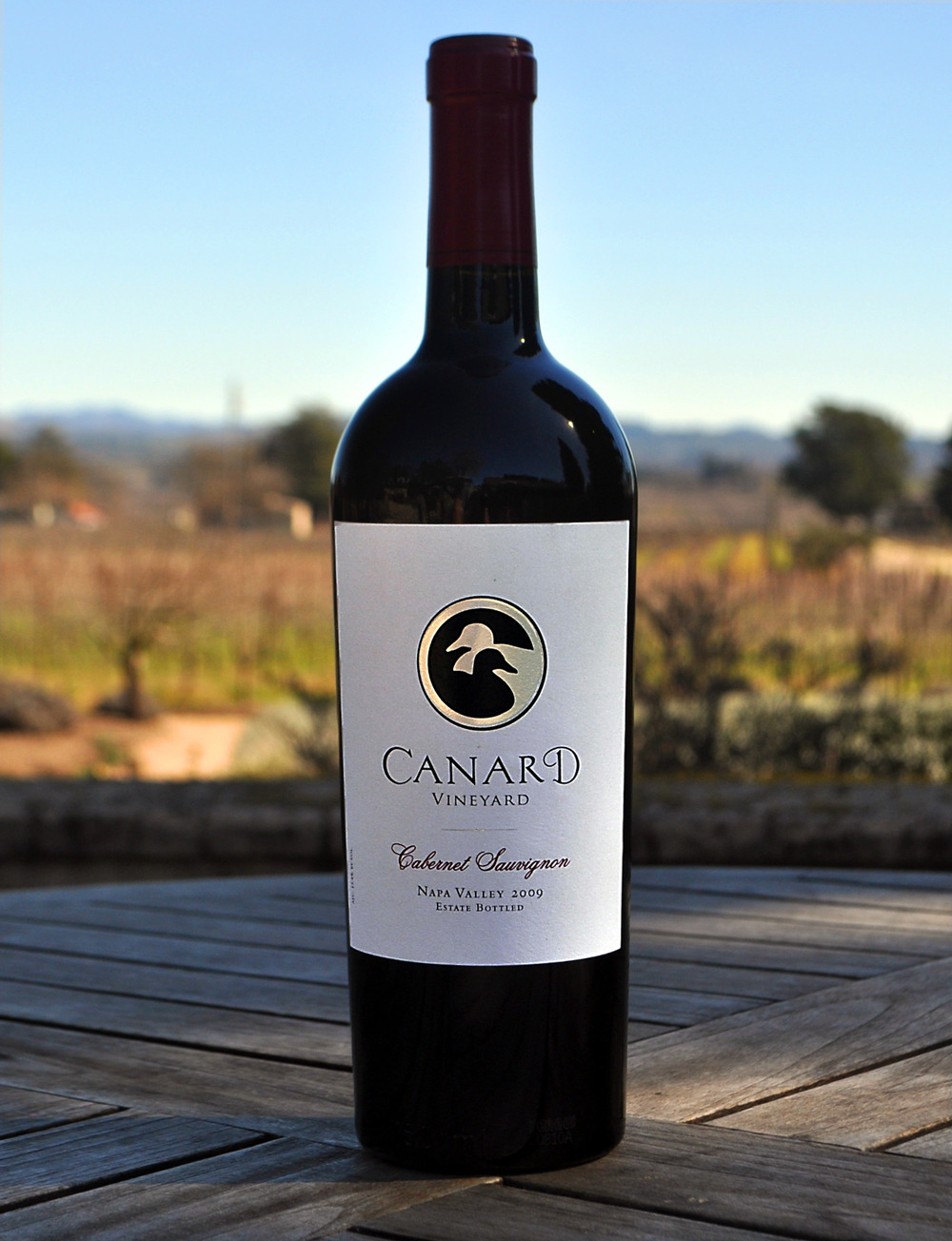 Canard Vineyard 2009 Cabernet Sauvignon 750ml Wine Bottle