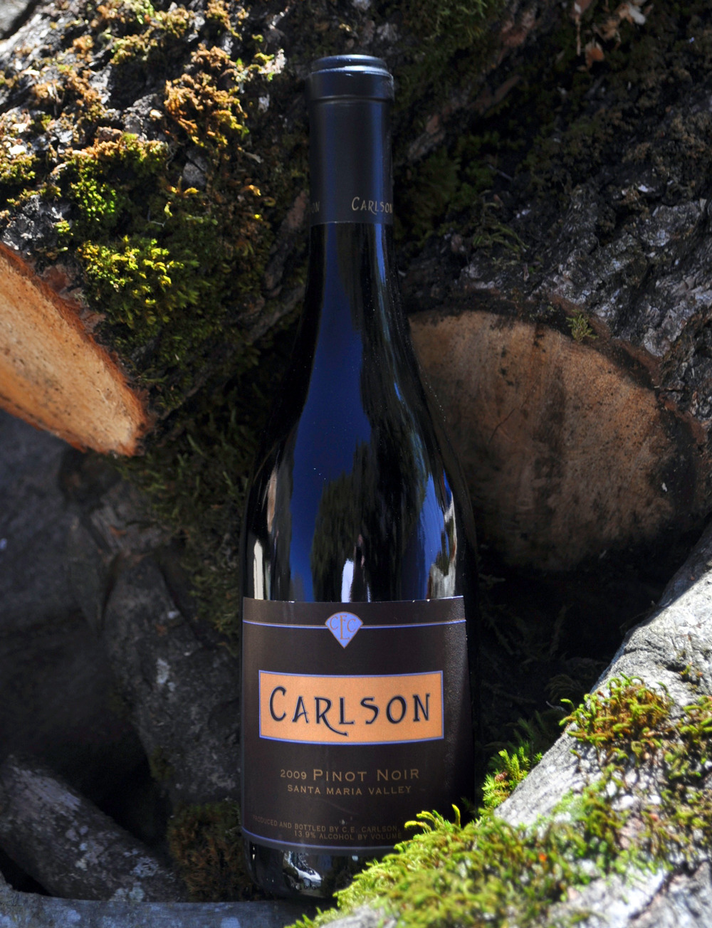 Carlson Wines 2009 Santa Maria Valley Pinot Noir 750ml Wine Bottle