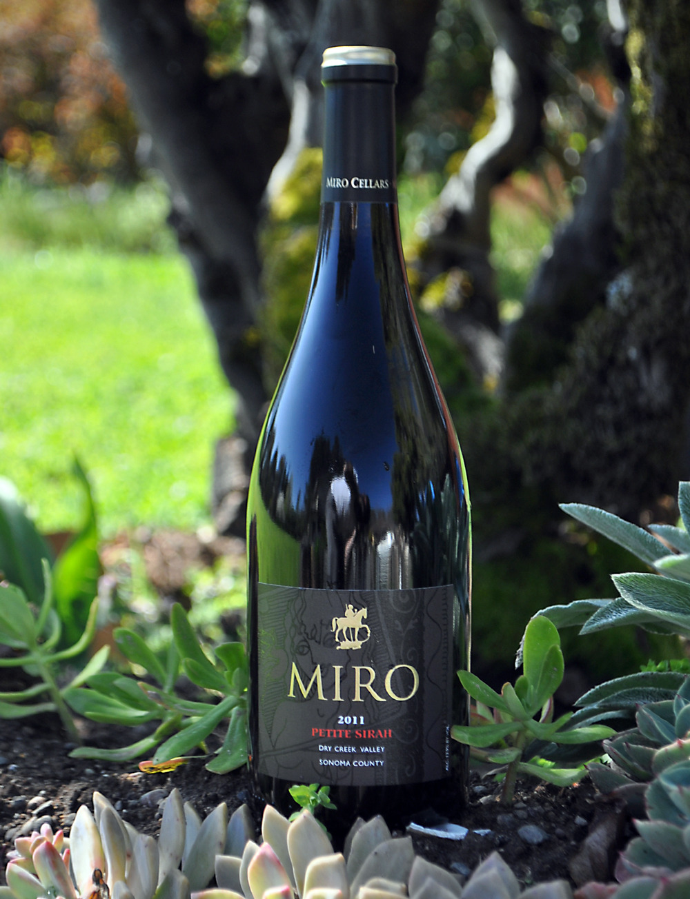 Miro Cellars 2011 Petite Sirah 750ml Wine Bottle