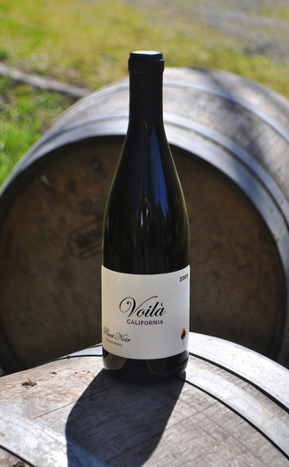 Voilà Winery 2009 Voilà Pinot Noir 750ml Wine Bottle