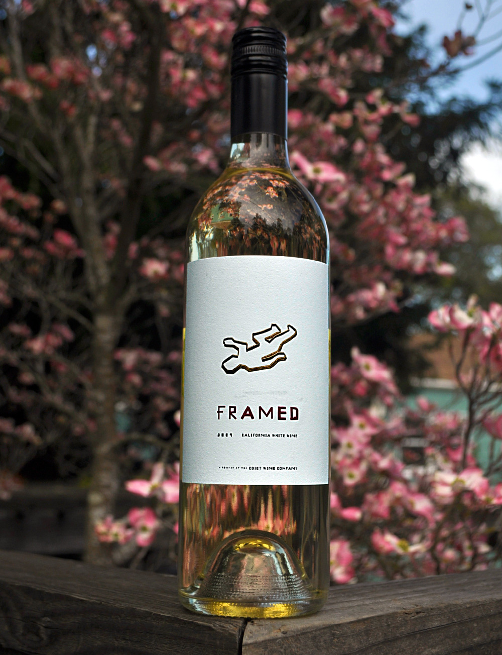 Framed Wines 2009 White Blend 750ml Wine Bottle