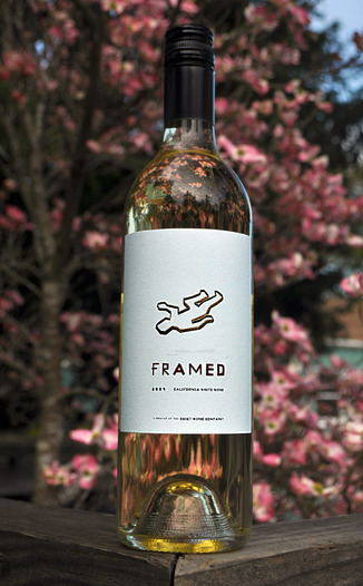 Framed Wines 2009 White Blend 750ml Wine Bottle