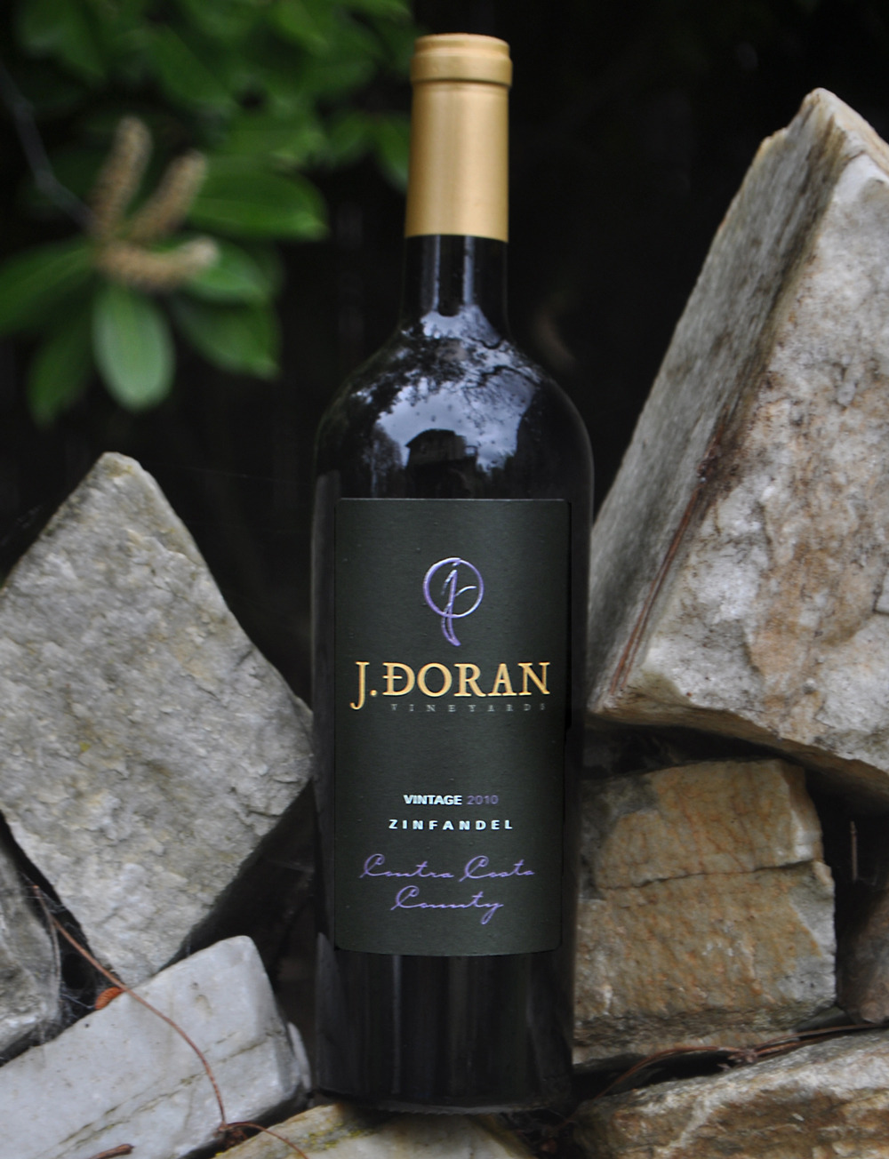J. Doran Vineyards 2010 Contra Costa Zinfandel 750ml Wine Bottle