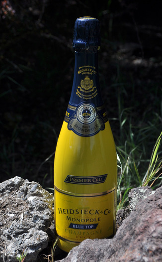 Heidsieck & Co Monopole  Blue Top PREMIER Cru Brut Champagne 750ml Wine Bottle