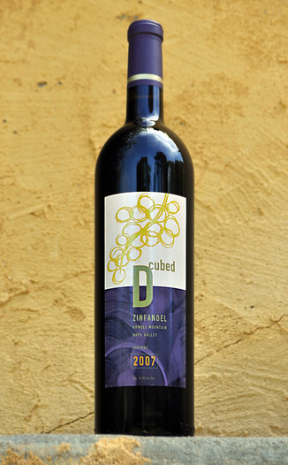 D-Cubed Cellars 2007 Howell Mountain Zinfandel 750ml Wine Bottle