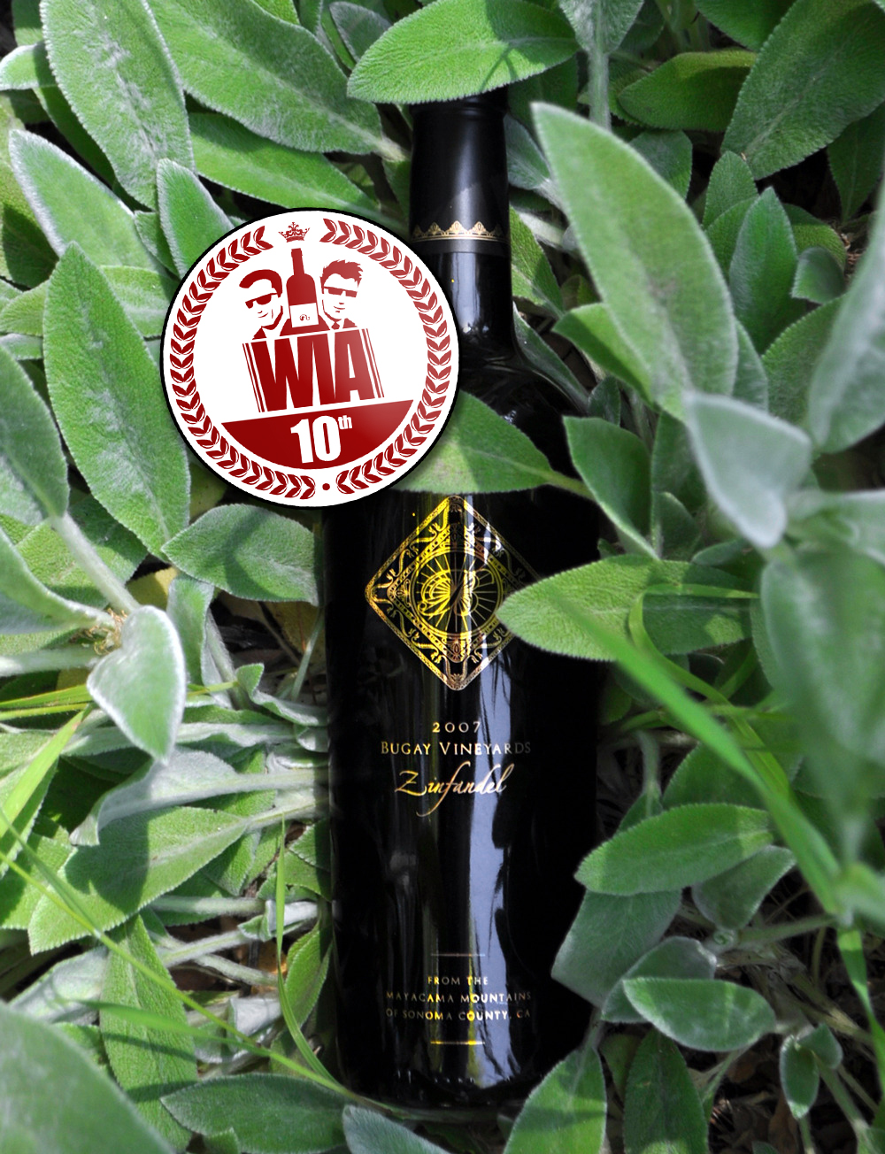 Bugay Vineyards 2007 Bugay Vineyard Zinfandel 750ml Wine Bottle