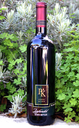 Pezzi King 2002 Estate Zinfandel 750ml Wine Bottle
