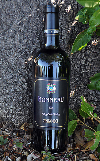 Bonneau 2009 Dry Creek Valley Zinfandel 750ml Wine Bottle